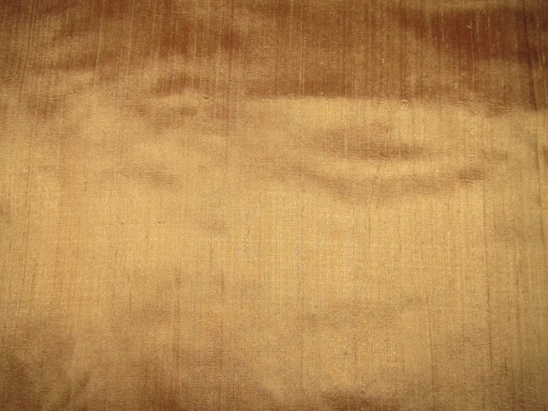 100% pure silk dupioni fabric bronze 108" wide with slubs MM107[2]