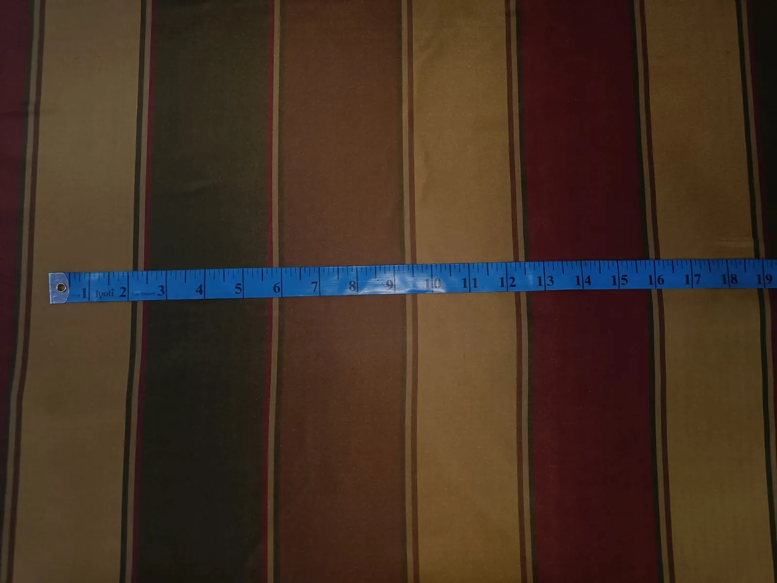 100% SILK TAFFETA FABRIC GOLD.KHAKHI,BROWN  Stripes 54&quot; wide TAFS31[1]