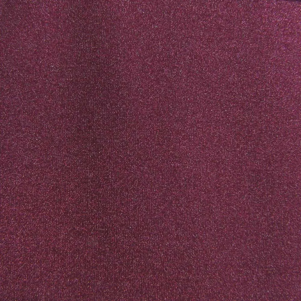 6 x 6 Fashion Fabric Swatch - Stretch Velvet 4-Way - Burgundy