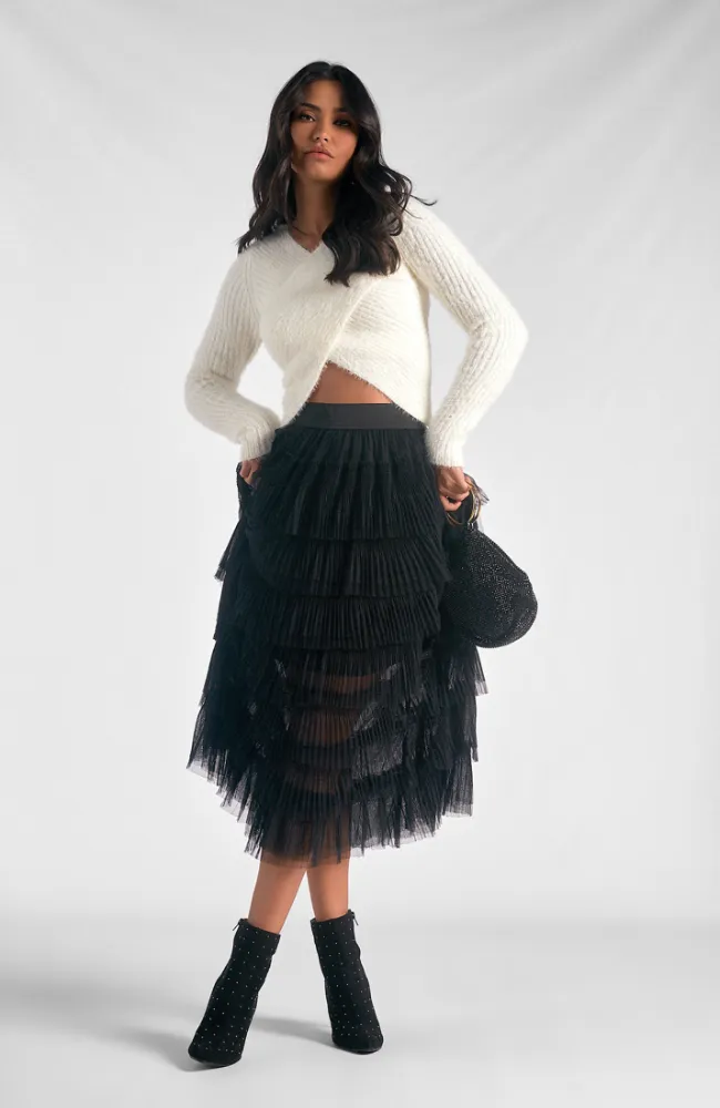 Amber Layered Tulle Skirt