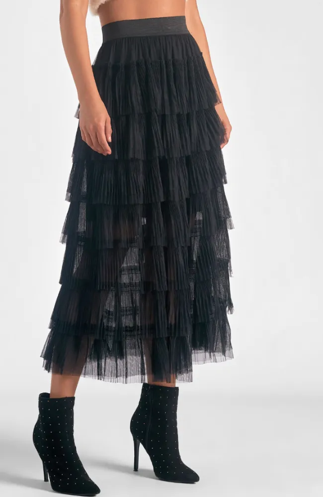 Amber Layered Tulle Skirt