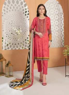 Amna Sohail Pakistani Unstitched Winter Linen Suits By Tawakkal