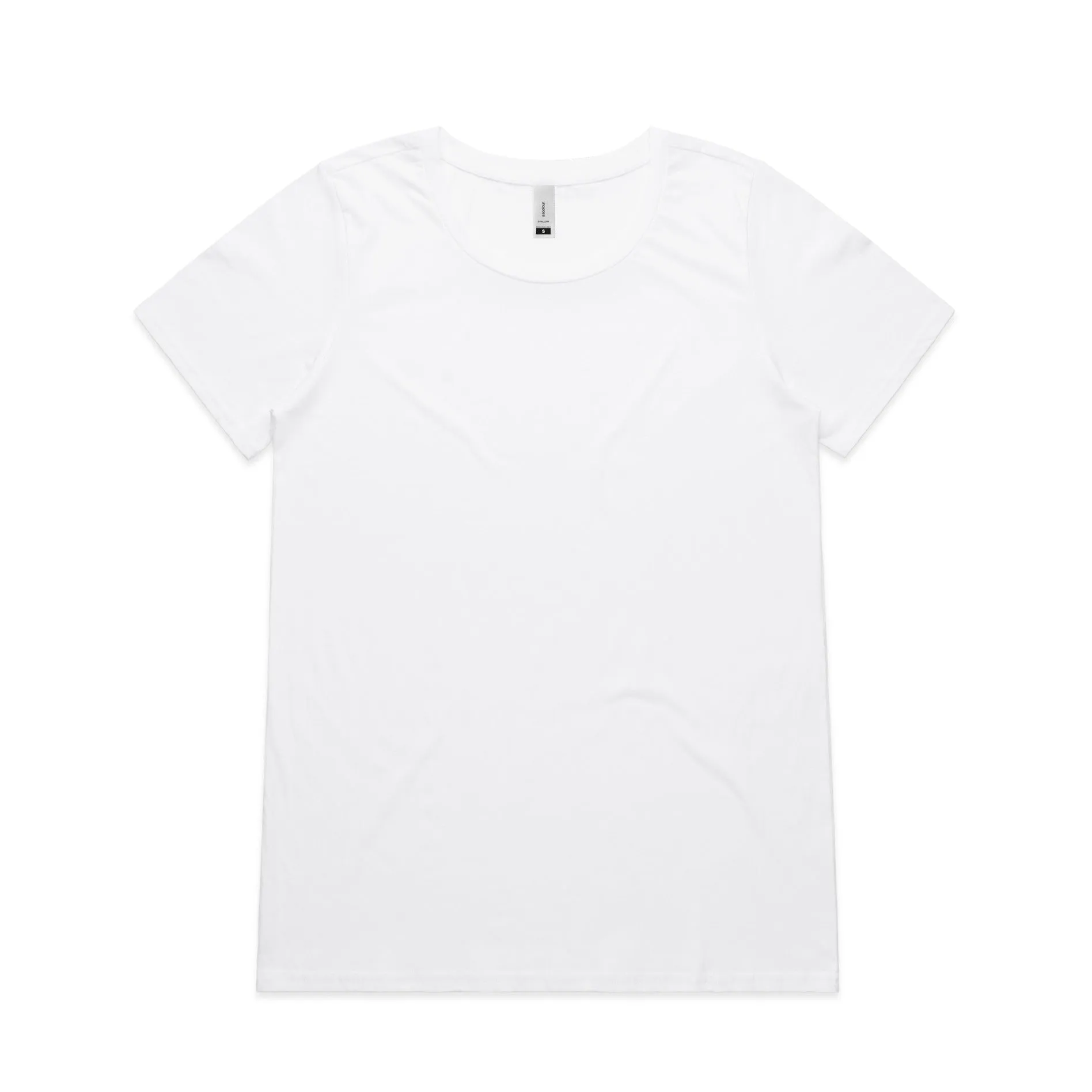 Ascolour Wo'S Shallow Scoop Tee-(4011)