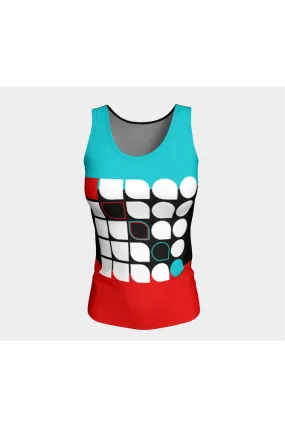 Bauhaus Matrix Fitted Tank Top