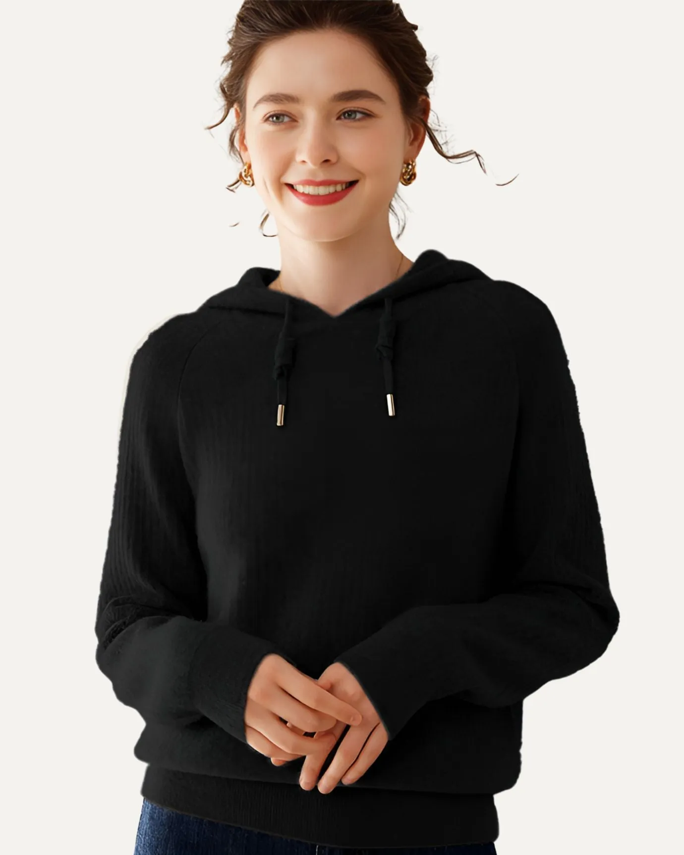 Bella Cashmere Hoodie