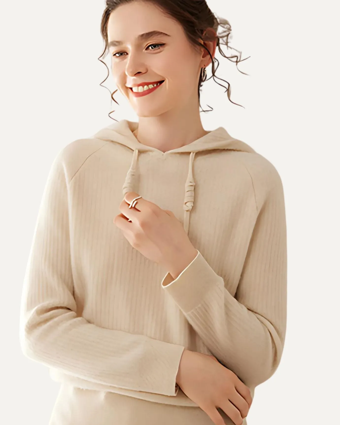 Bella Cashmere Hoodie