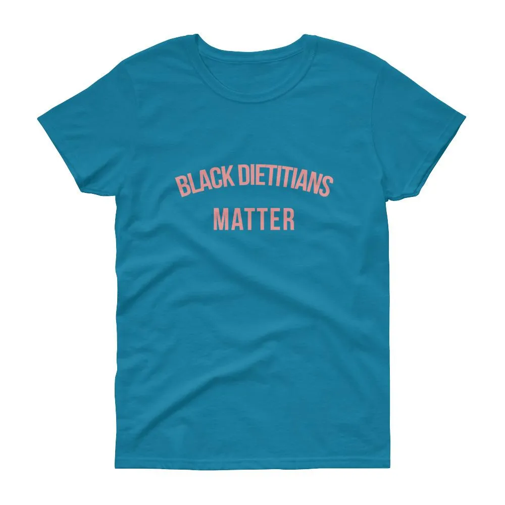 Black Dietitians - Women's short sleeve t-shirt