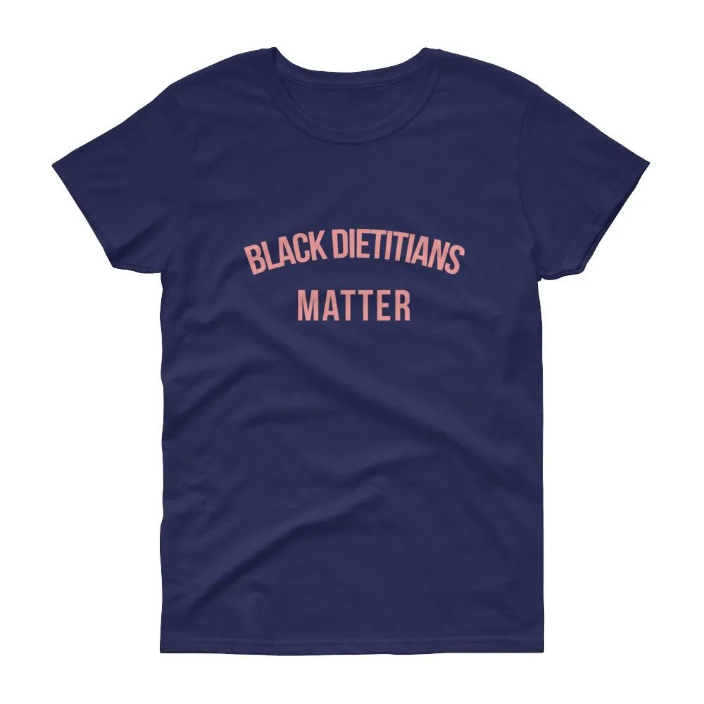 Black Dietitians - Women's short sleeve t-shirt