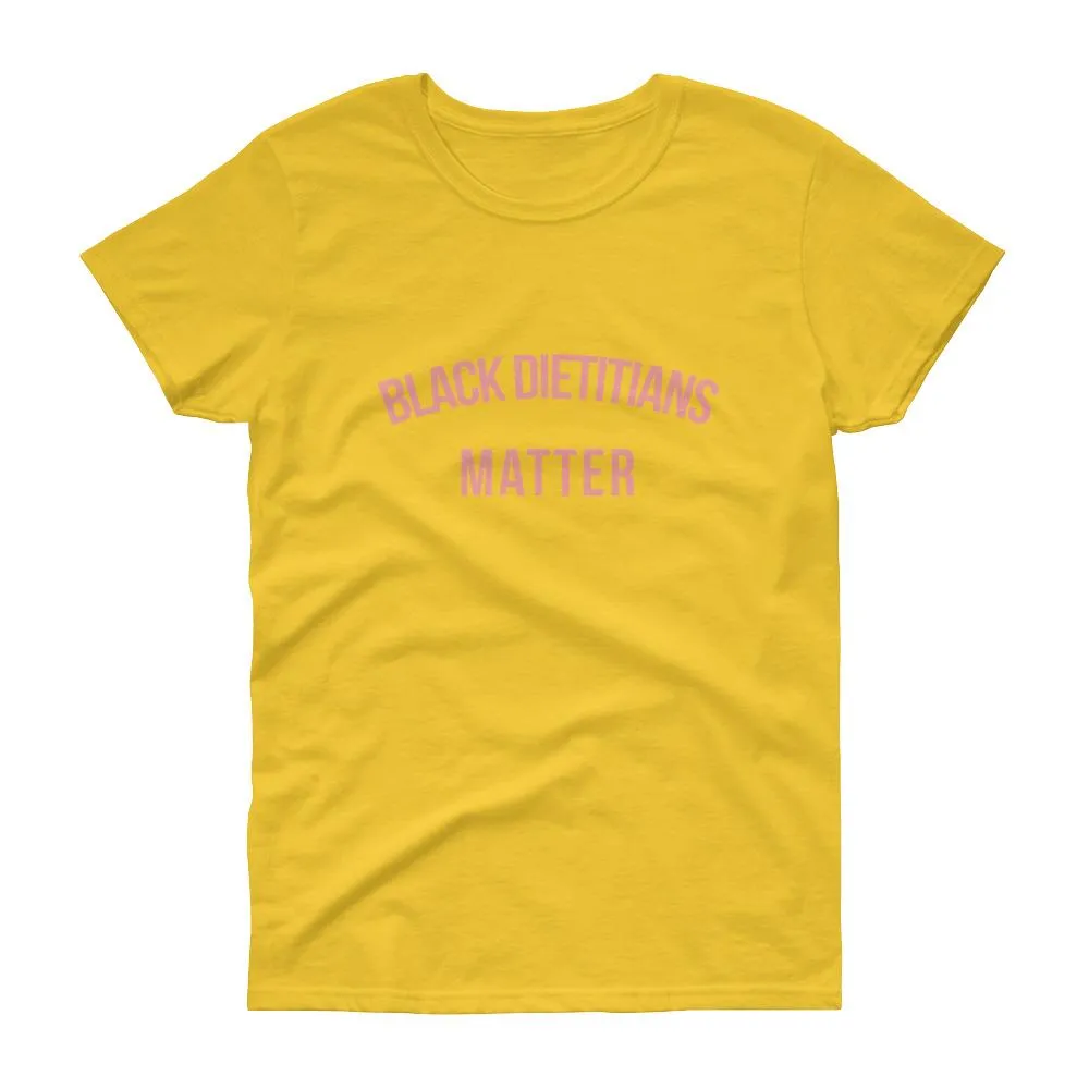 Black Dietitians - Women's short sleeve t-shirt