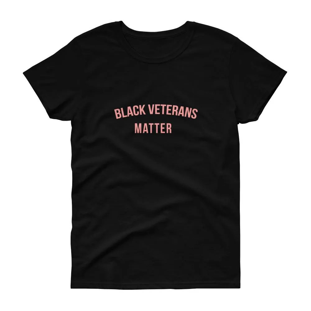 Black Veterans Matter - Women's short sleeve t-shirt