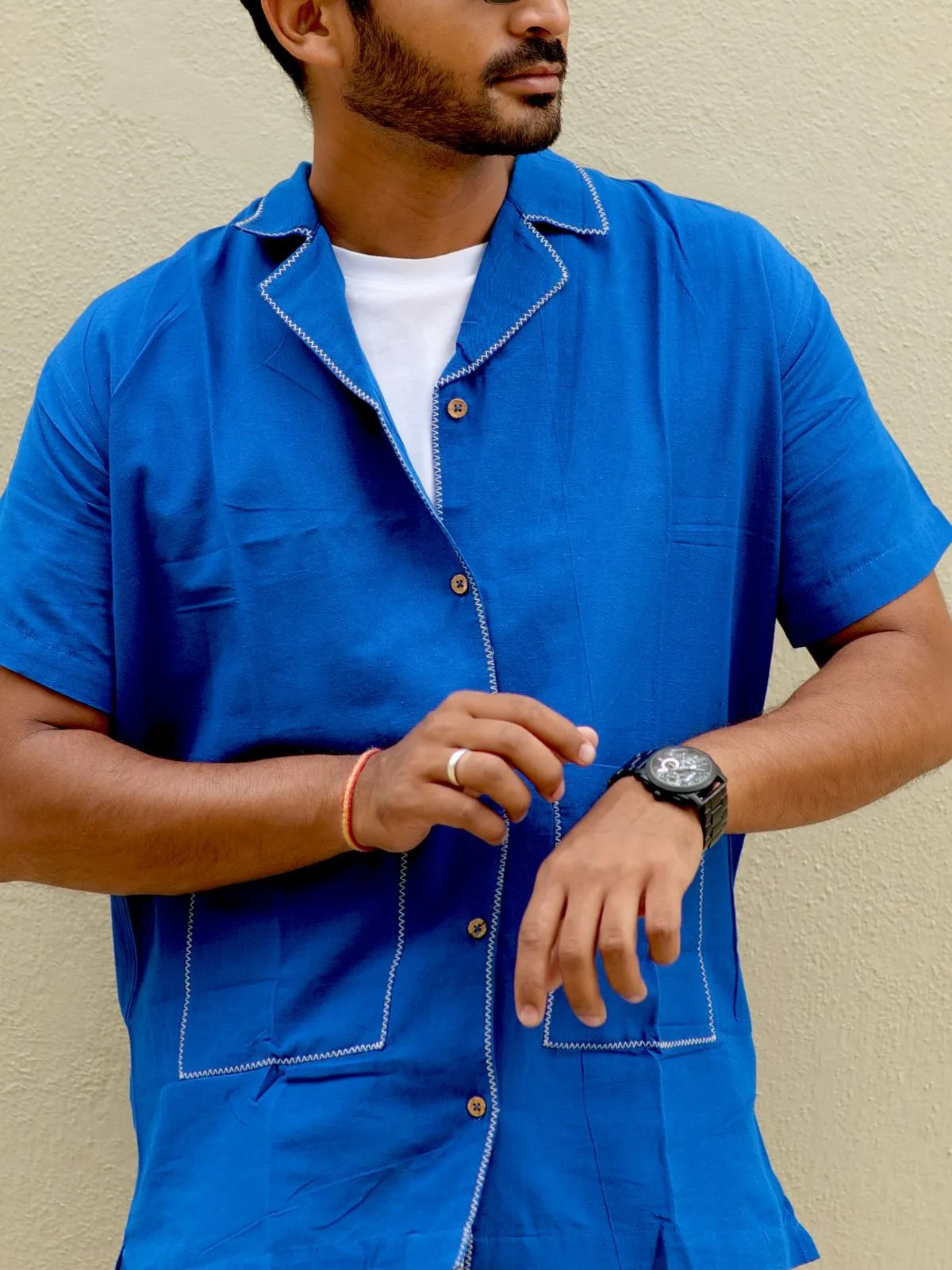 Blue Inditrail Shirt