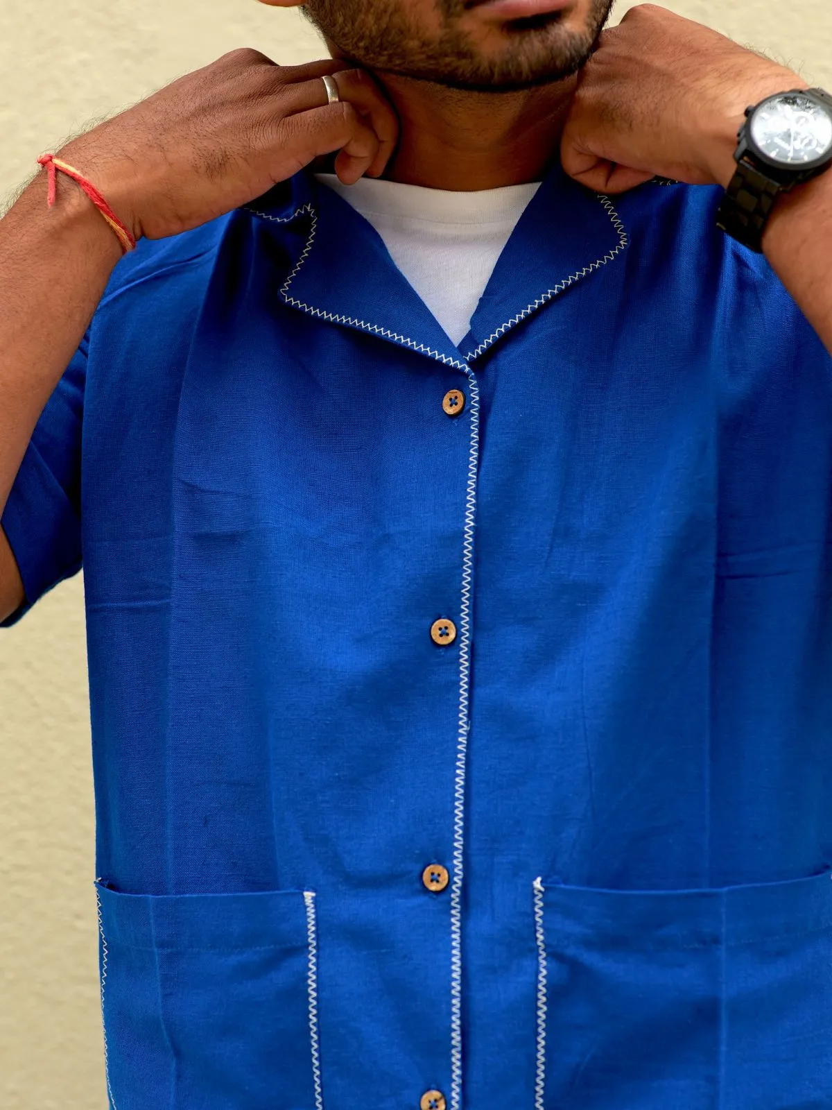 Blue Inditrail Shirt