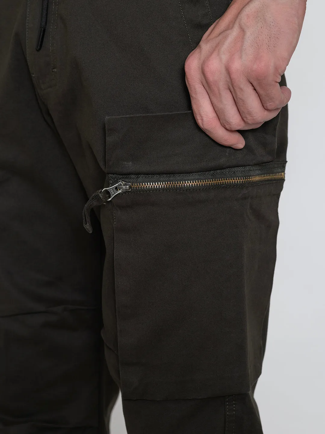 DARK GREEN DC SLIM CARGO