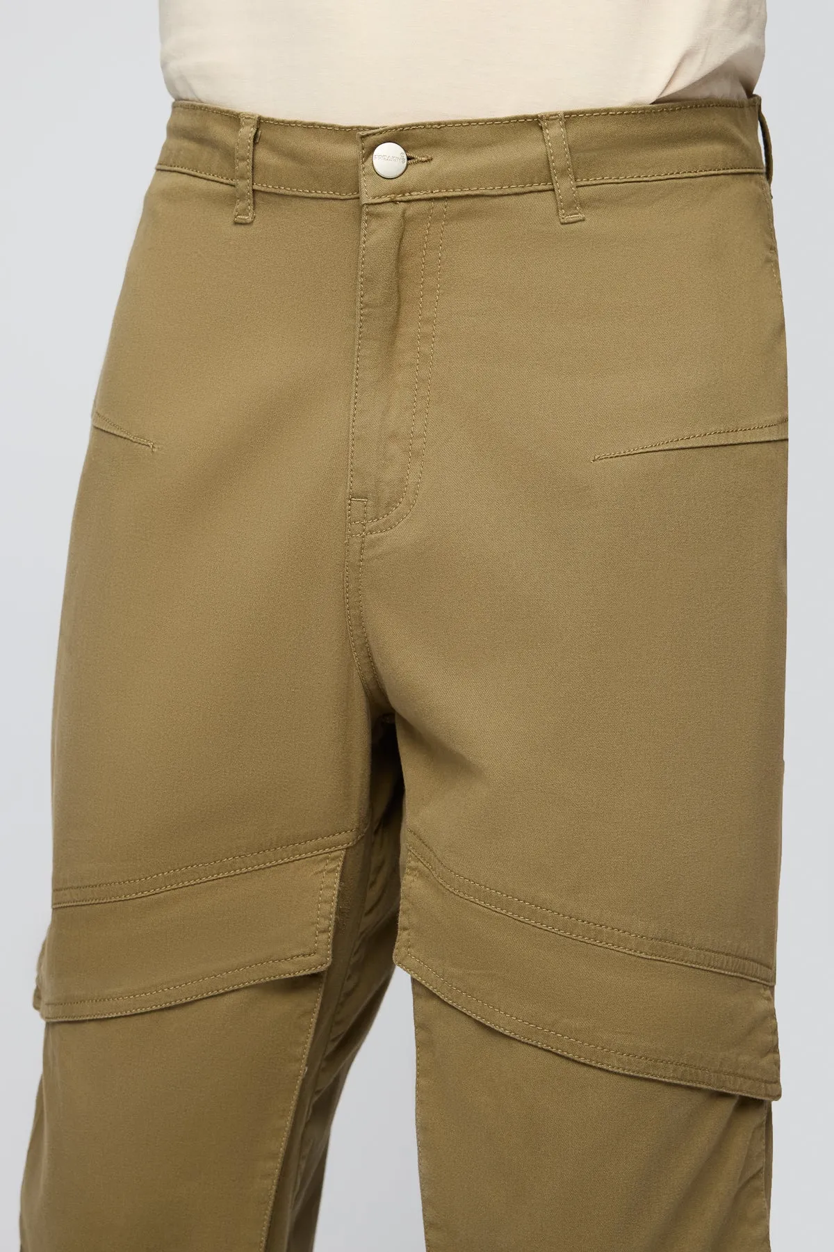 Dusk Khaki Men's Relaxed Fit Cargo Pants