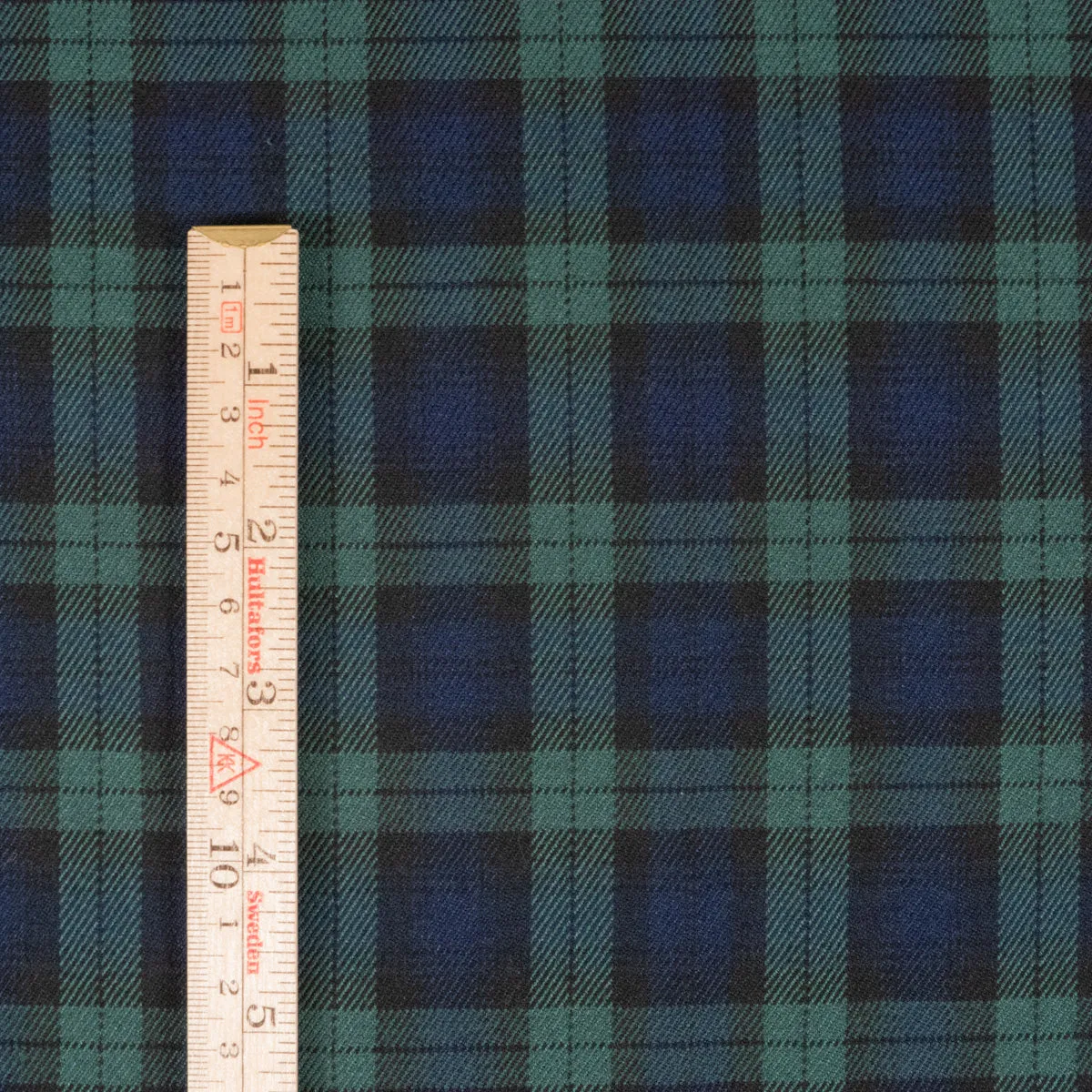 Flannel fabric - Tartan - Blue/Green