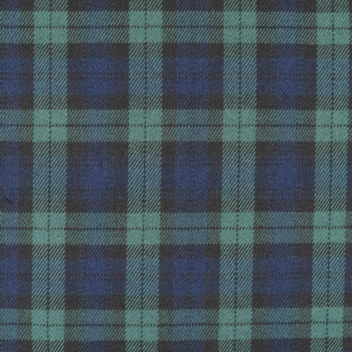 Flannel fabric - Tartan - Blue/Green