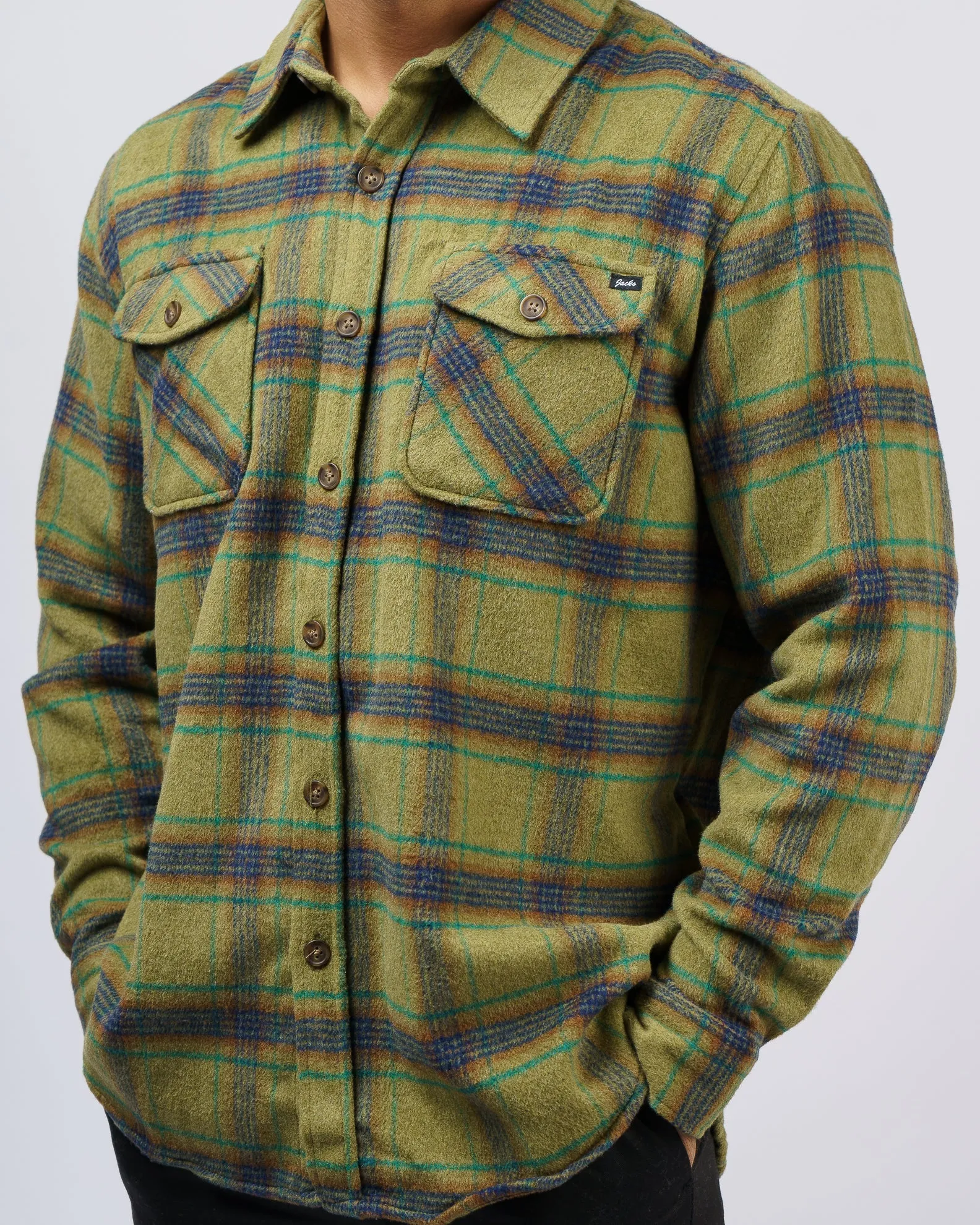 Forte L/S Flannel Jacket