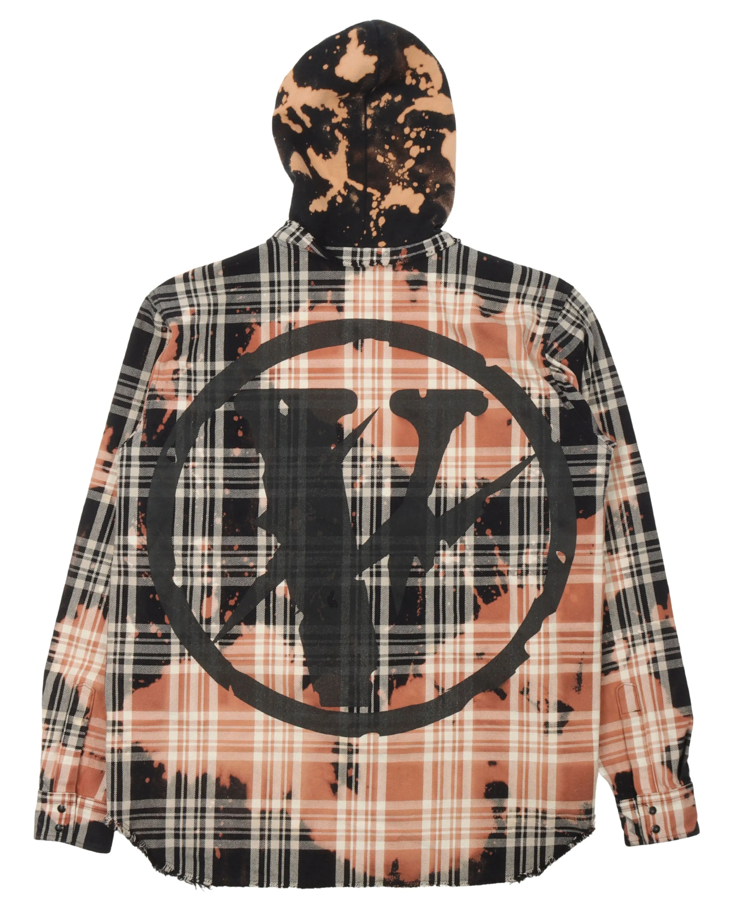 Fragment Bleach Dye Flannel