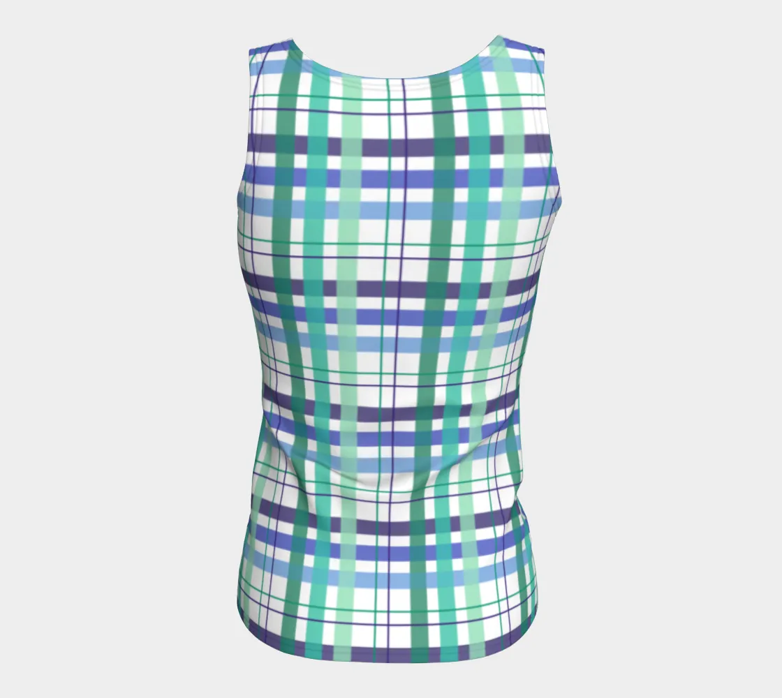 Gay Man (formerly Vincian - V2) Plaid Fitted Tank