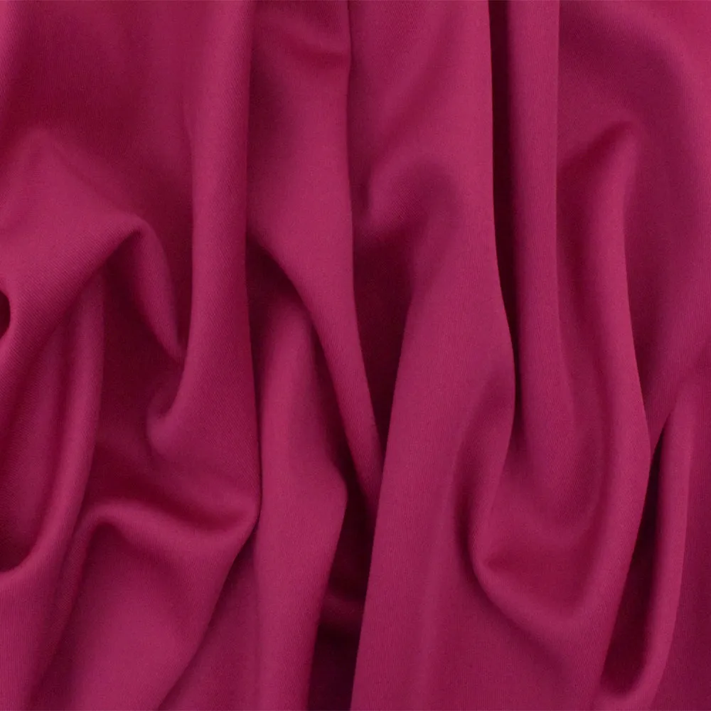 Gem Pink Solid Stretch Polyester Scuba Double Knit Fabric