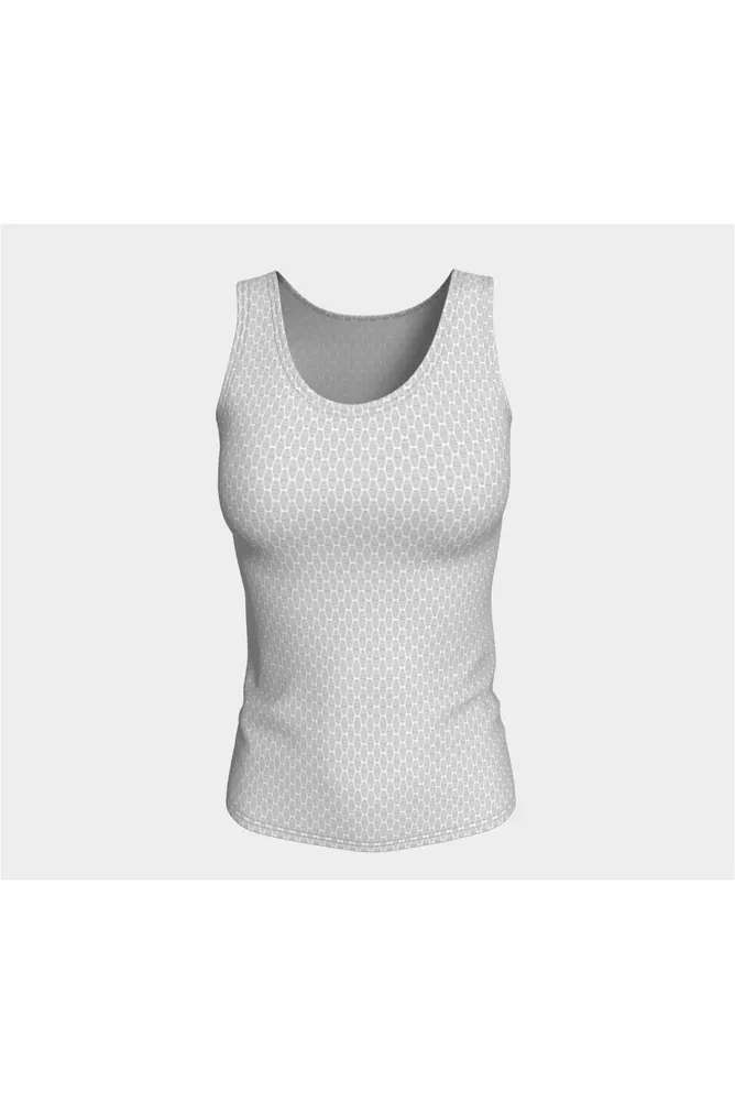 Geo Illusion Fitted Tank Top