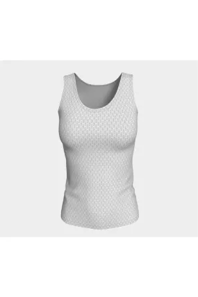 Geo Illusion Fitted Tank Top