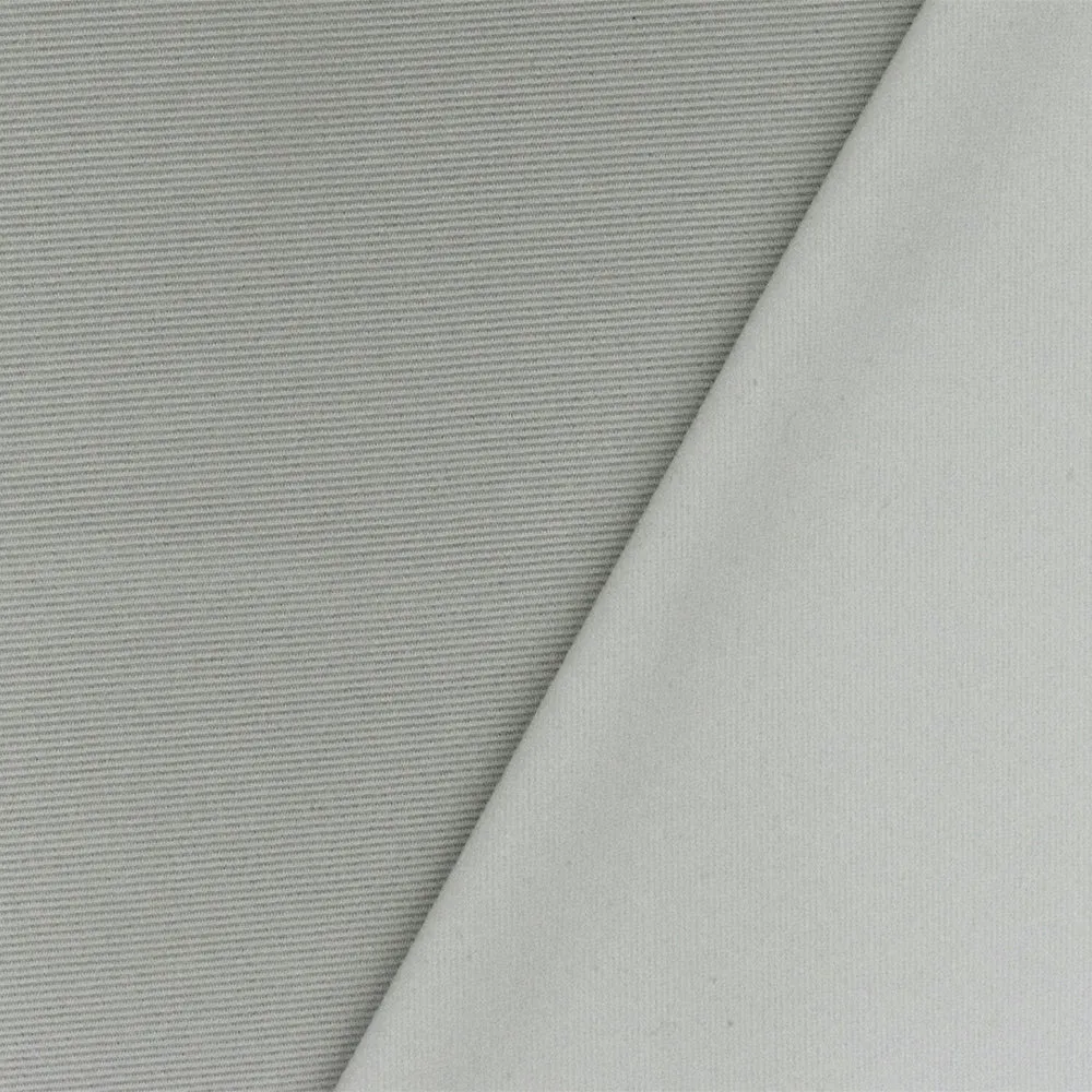 Glacier Gray Rib-Like Stretch Double Knit Fabric