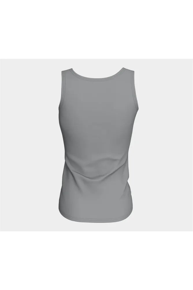 Greatest Gray Fitted Tank Top