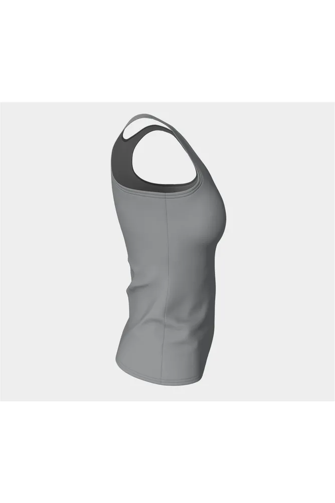 Greatest Gray Fitted Tank Top