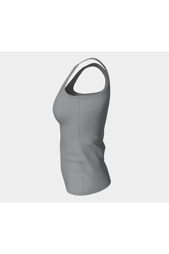 Greatest Gray Fitted Tank Top