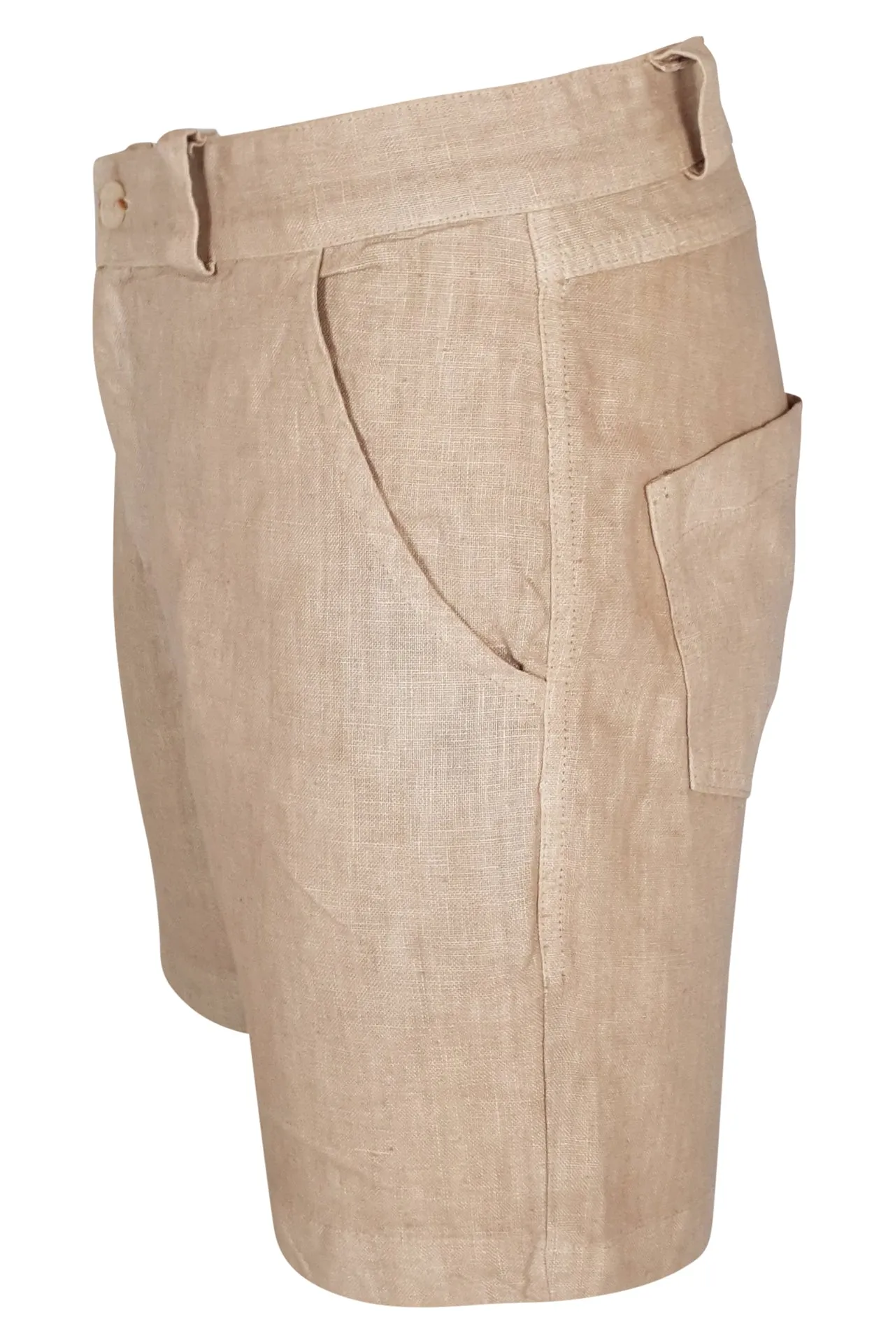 Linen Bermuda Shorts