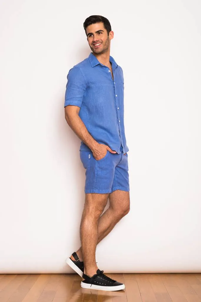 Linen Bermuda Shorts