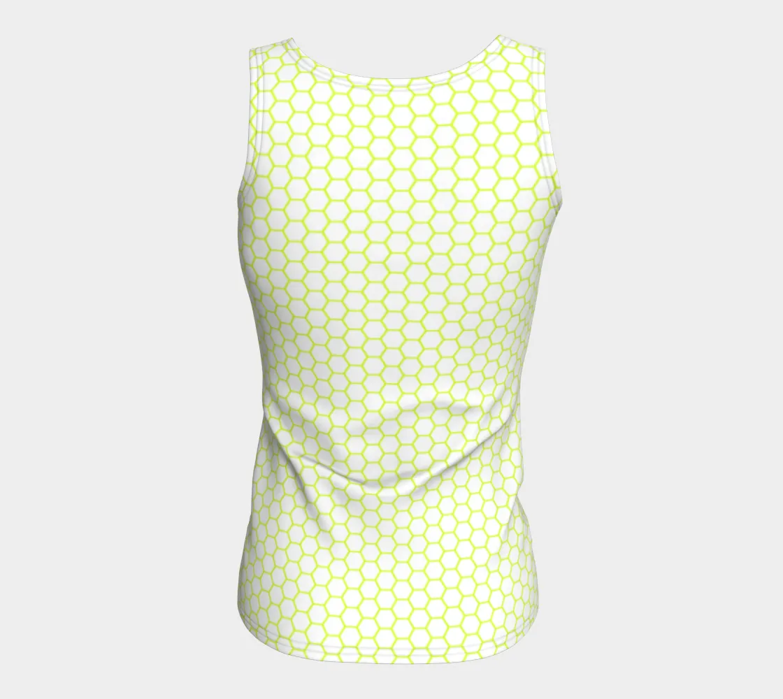 Neon Green Fitted Tank Top