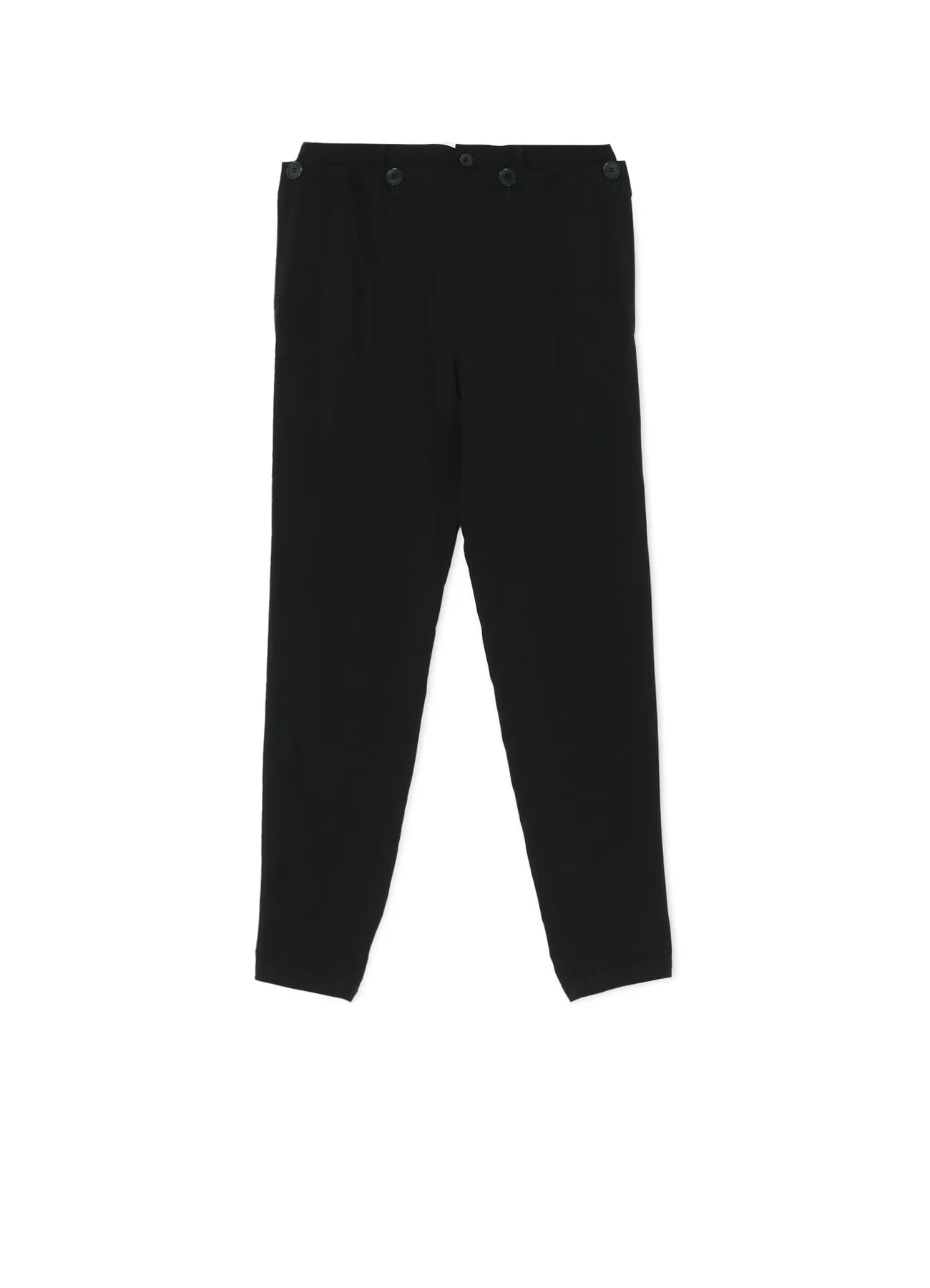 Ry/Cu Tussah Front Layered Pants