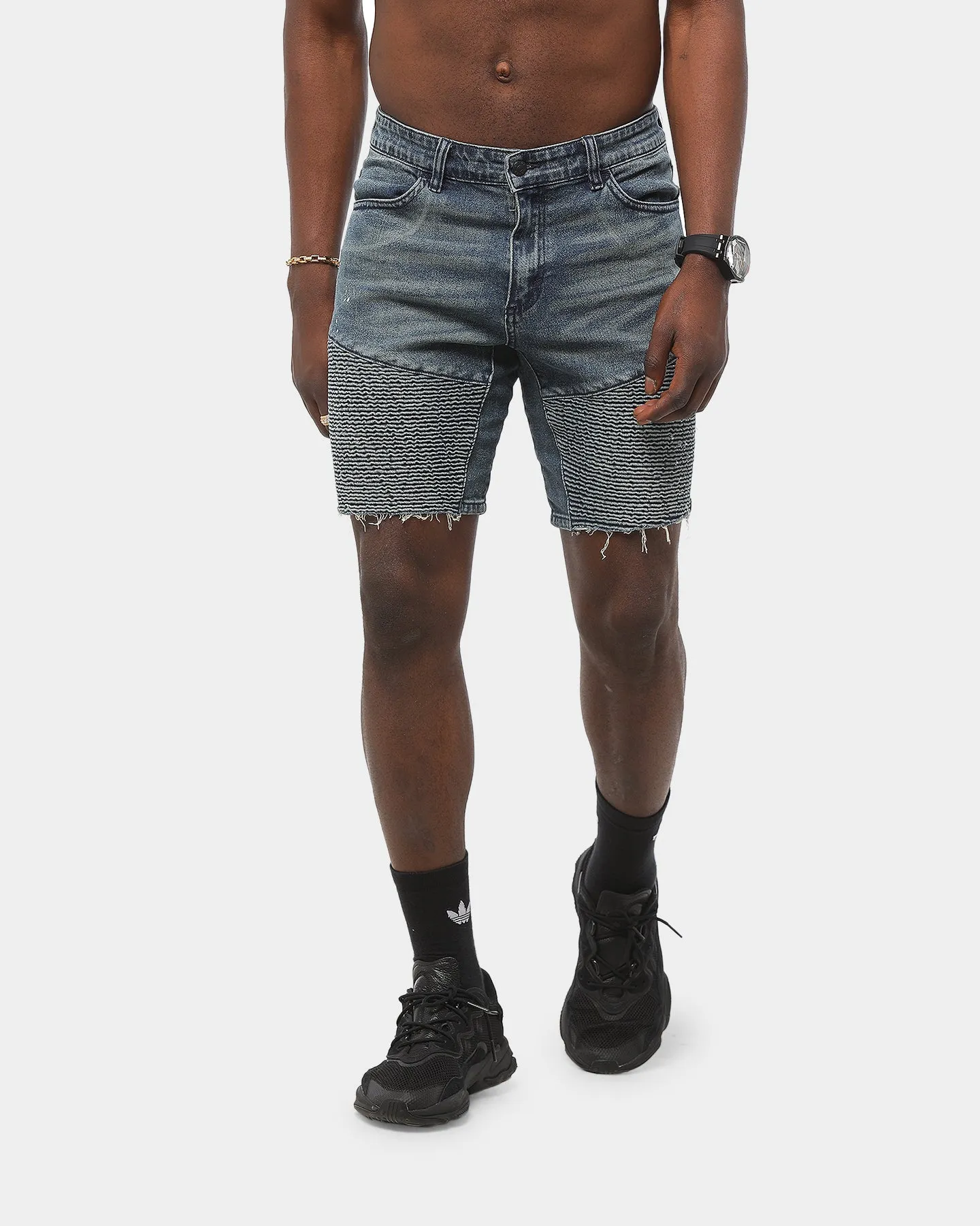 Saint Morta Artisan Biker Short Superwash Blue