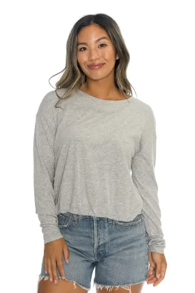 Sierra Scoop Neck Long Sleeve Tee