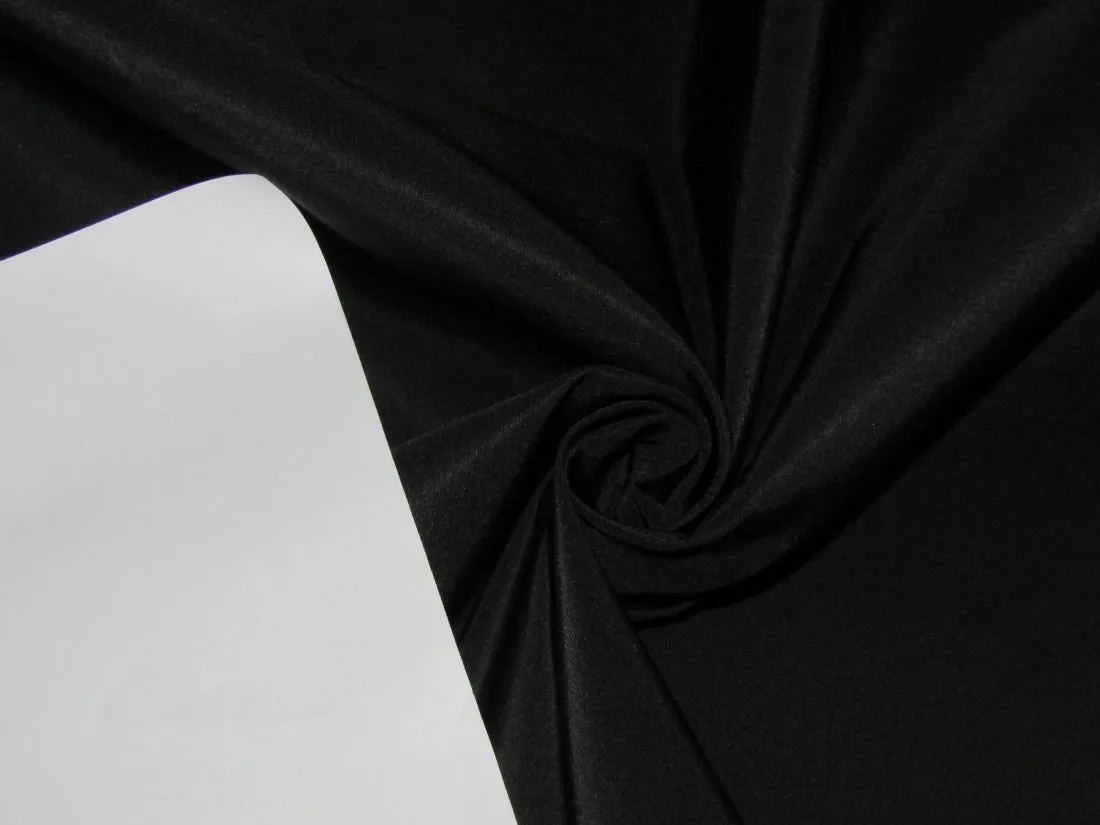 SILK TAFFETA HEAVY WEIGHT TWILL WEAVE FABRIC 54" wide 250GMS/66 MM 3 colors available black & navy and FUCHSIA