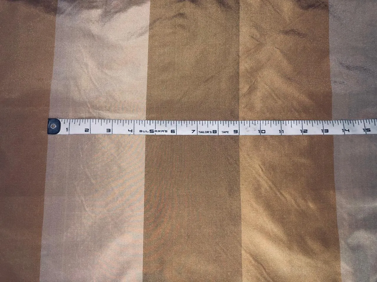 SILK TAFFETA stripes beige gold ,Caramelle gold,old gold fabric 54" WIDE TAFS154[2]