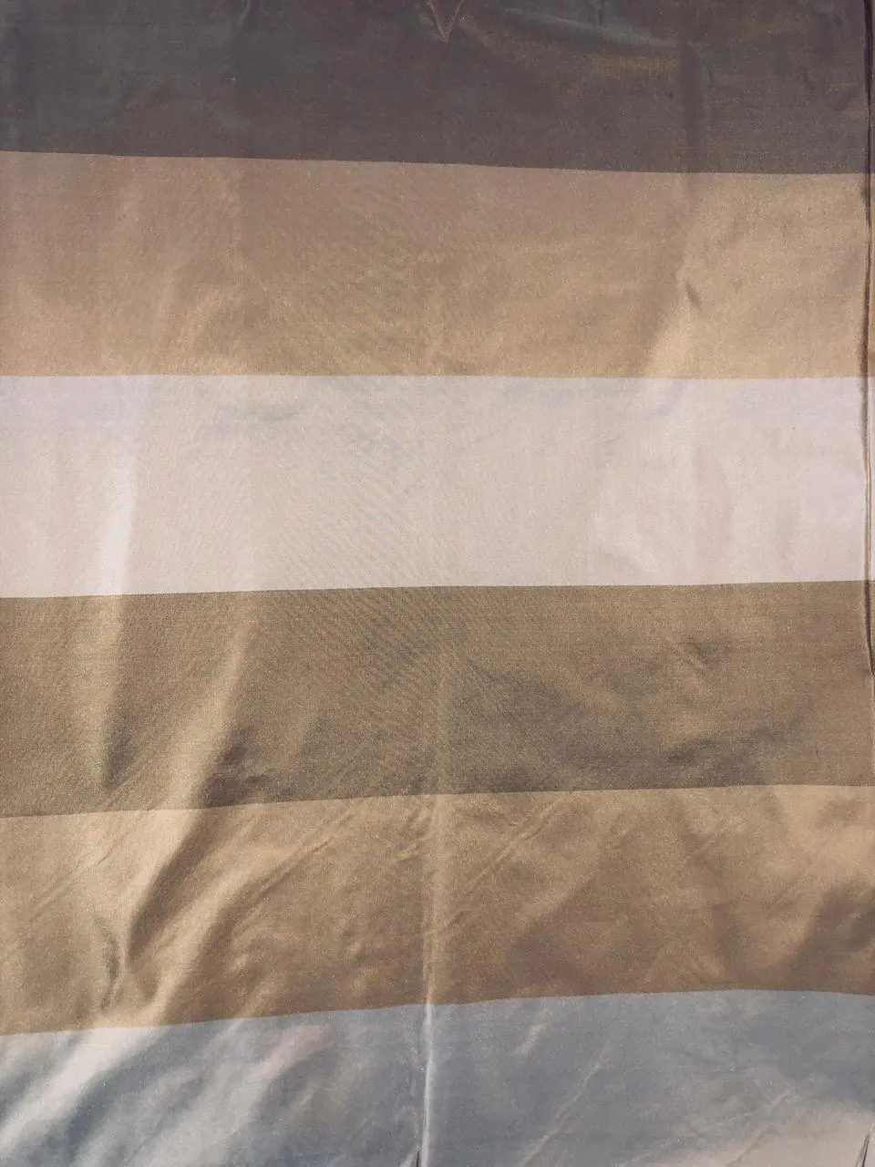 SILK TAFFETA stripes beige gold ,Caramelle gold,old gold fabric 54" WIDE TAFS154[2]