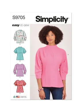 Simplicity Pattern S9705 Misses Top/Vest