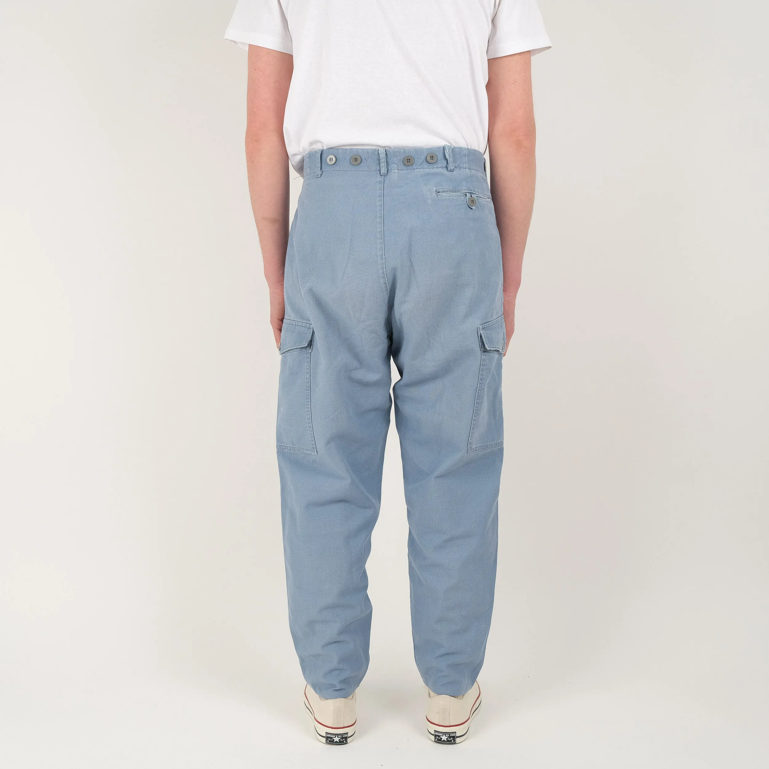 SWEDISH BLUE FATIGUE PANTS