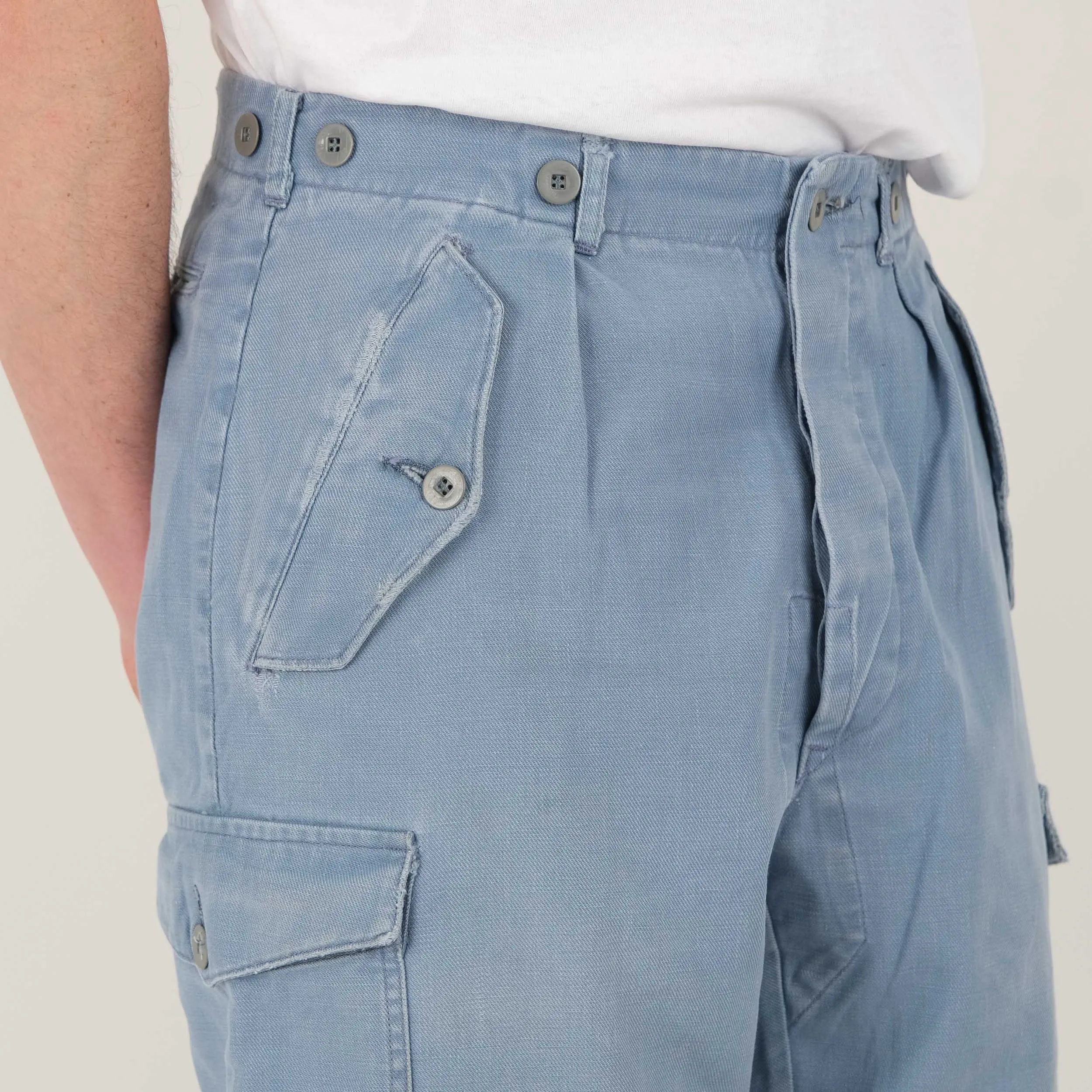 SWEDISH BLUE FATIGUE PANTS