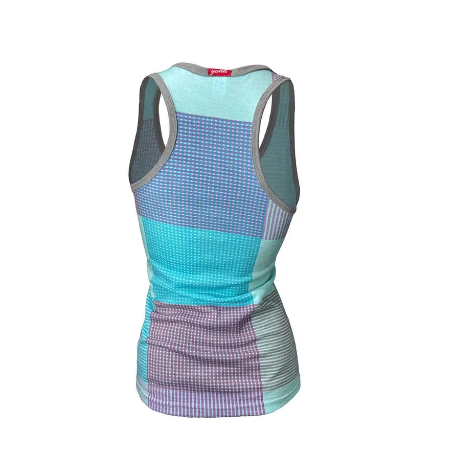 Women's Hawea Singlet | Lake Blue