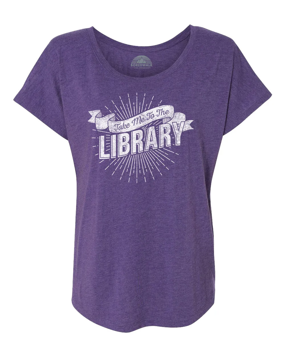 Women's Take Me To The Library Scoop Neck T-Shirt