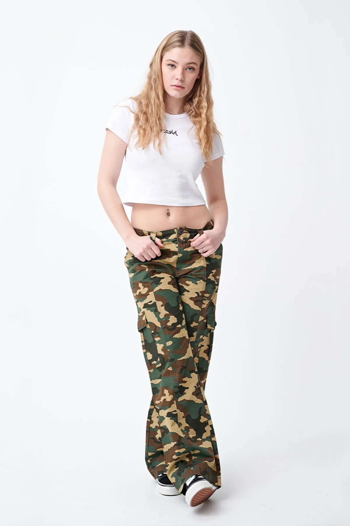 Work Cargo Pants - Camo