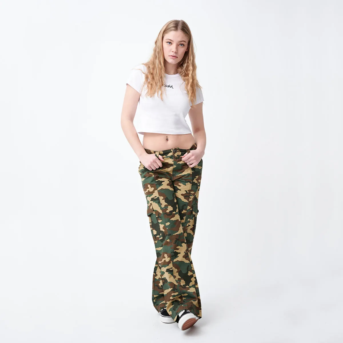 Work Cargo Pants - Camo