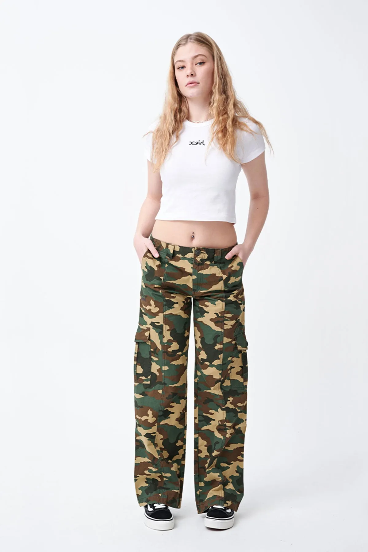 Work Cargo Pants - Camo