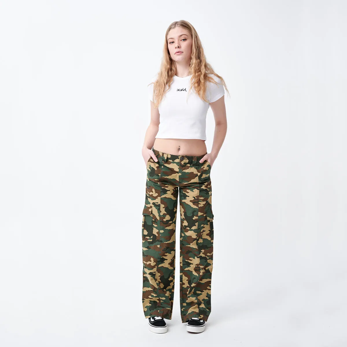 Work Cargo Pants - Camo